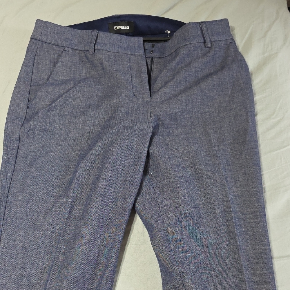 Express Women's Blue Dress Pants